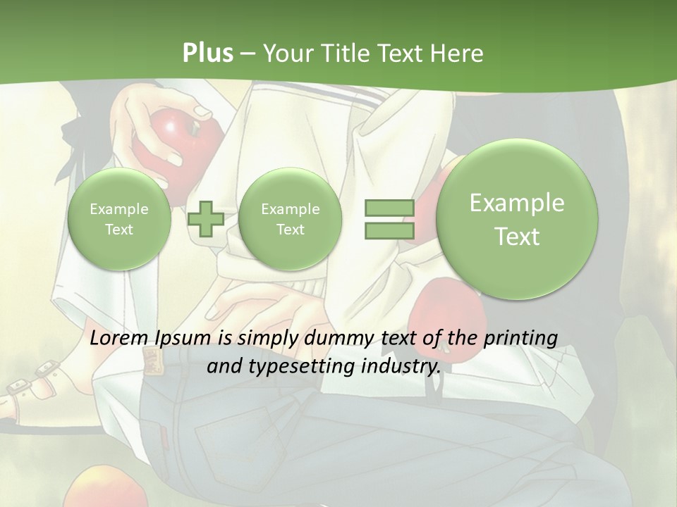 A Couple Of People Sitting Next To Each Other PowerPoint Template