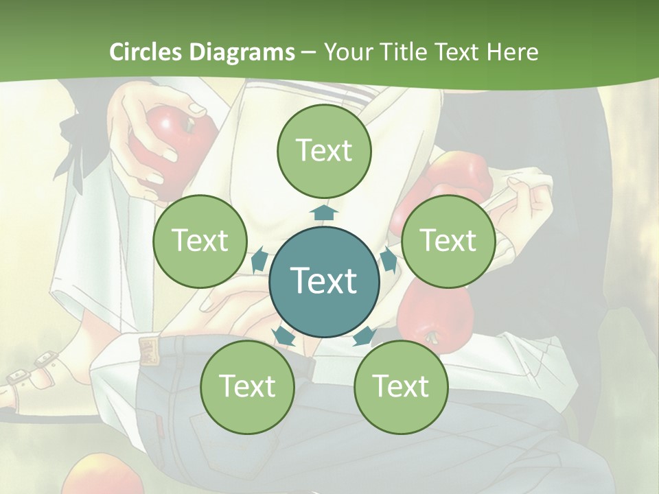 A Couple Of People Sitting Next To Each Other PowerPoint Template