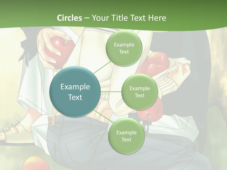A Couple Of People Sitting Next To Each Other PowerPoint Template