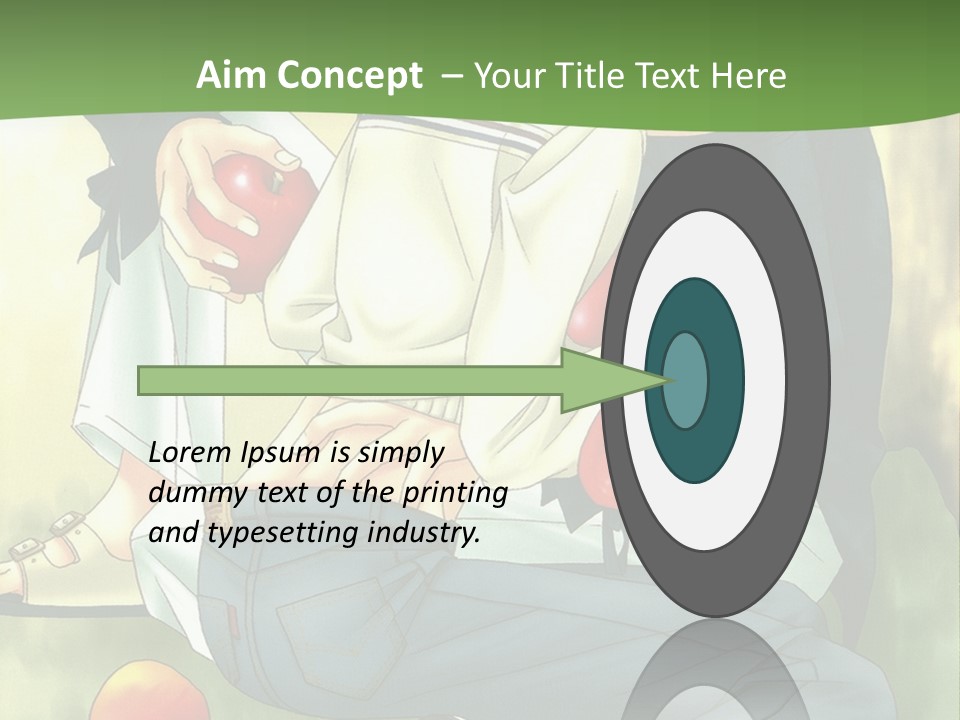 A Couple Of People Sitting Next To Each Other PowerPoint Template