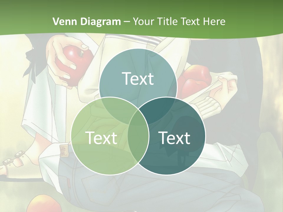 A Couple Of People Sitting Next To Each Other PowerPoint Template