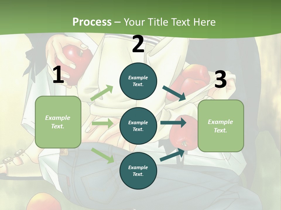A Couple Of People Sitting Next To Each Other PowerPoint Template