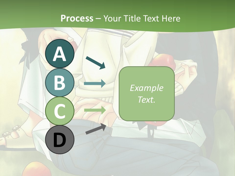 A Couple Of People Sitting Next To Each Other PowerPoint Template