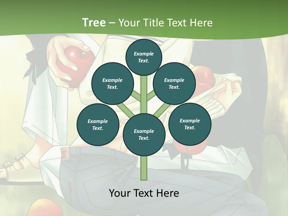 A Couple Of People Sitting Next To Each Other PowerPoint Template