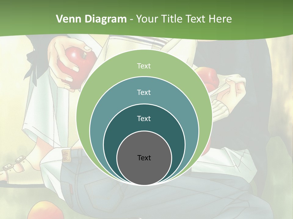 A Couple Of People Sitting Next To Each Other PowerPoint Template