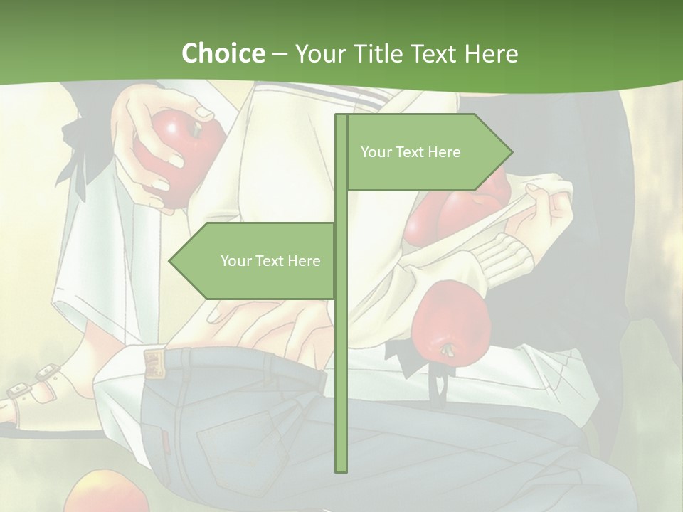 A Couple Of People Sitting Next To Each Other PowerPoint Template