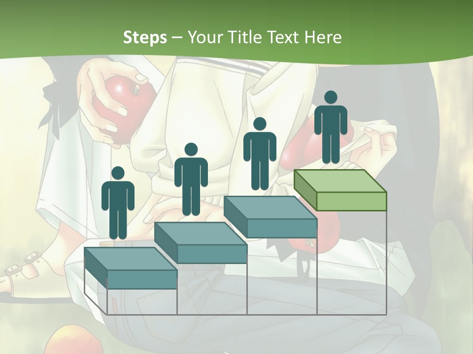 A Couple Of People Sitting Next To Each Other PowerPoint Template