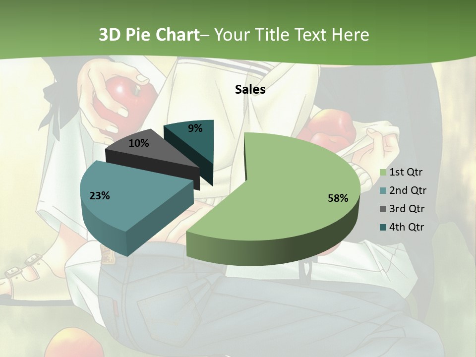 A Couple Of People Sitting Next To Each Other PowerPoint Template