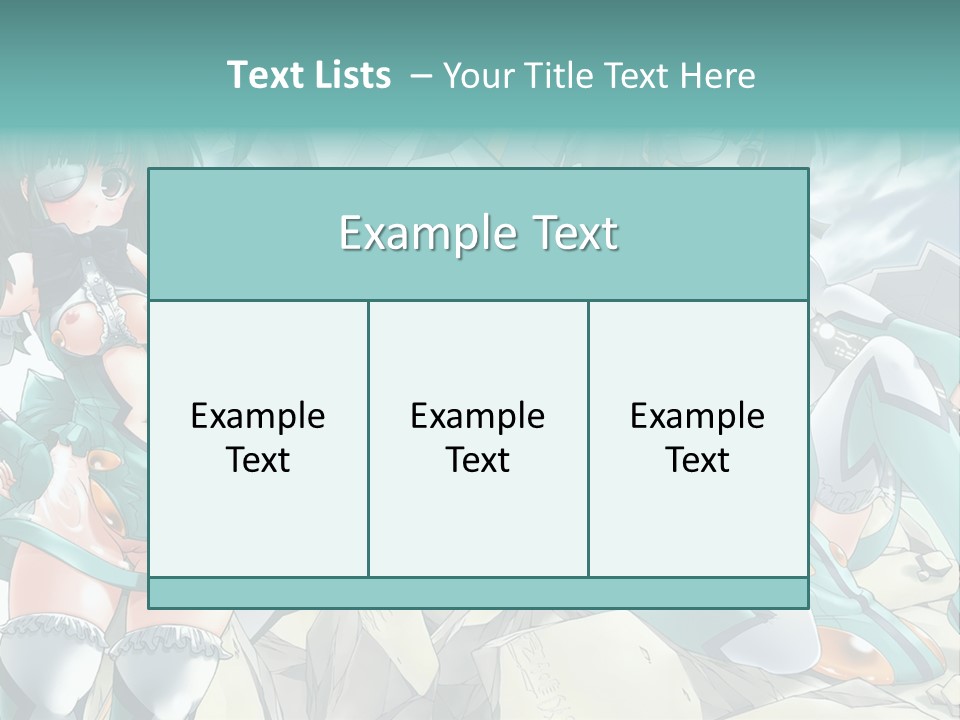 A Woman In A Green Dress Is Standing Next To A Robot PowerPoint Template
