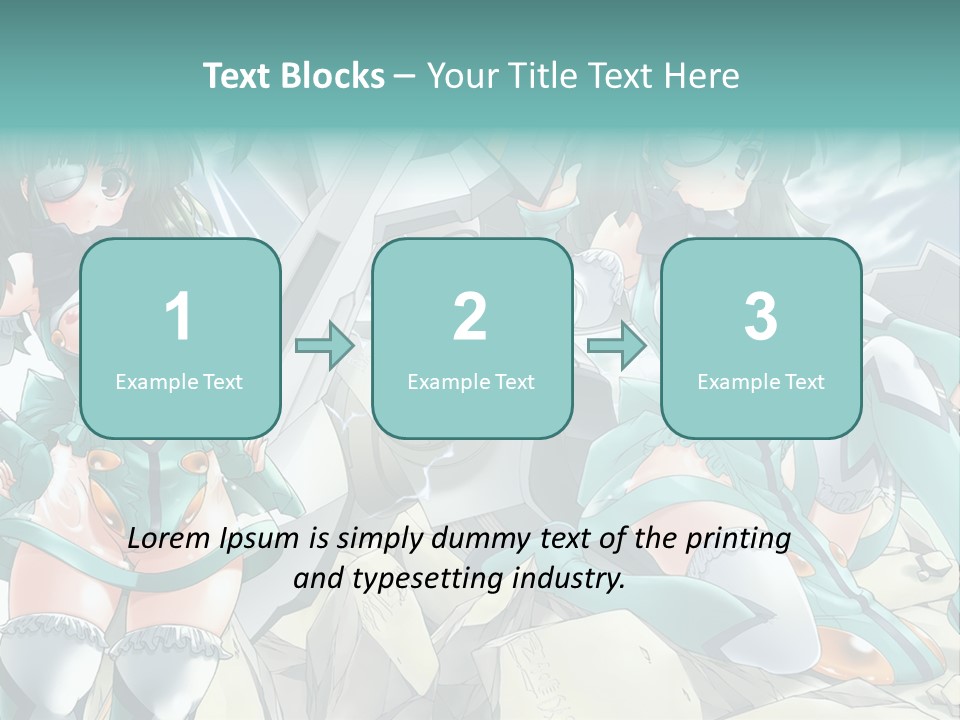 A Woman In A Green Dress Is Standing Next To A Robot PowerPoint Template