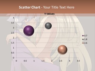 A Couple Of Anime Characters Hugging Each Other PowerPoint Template