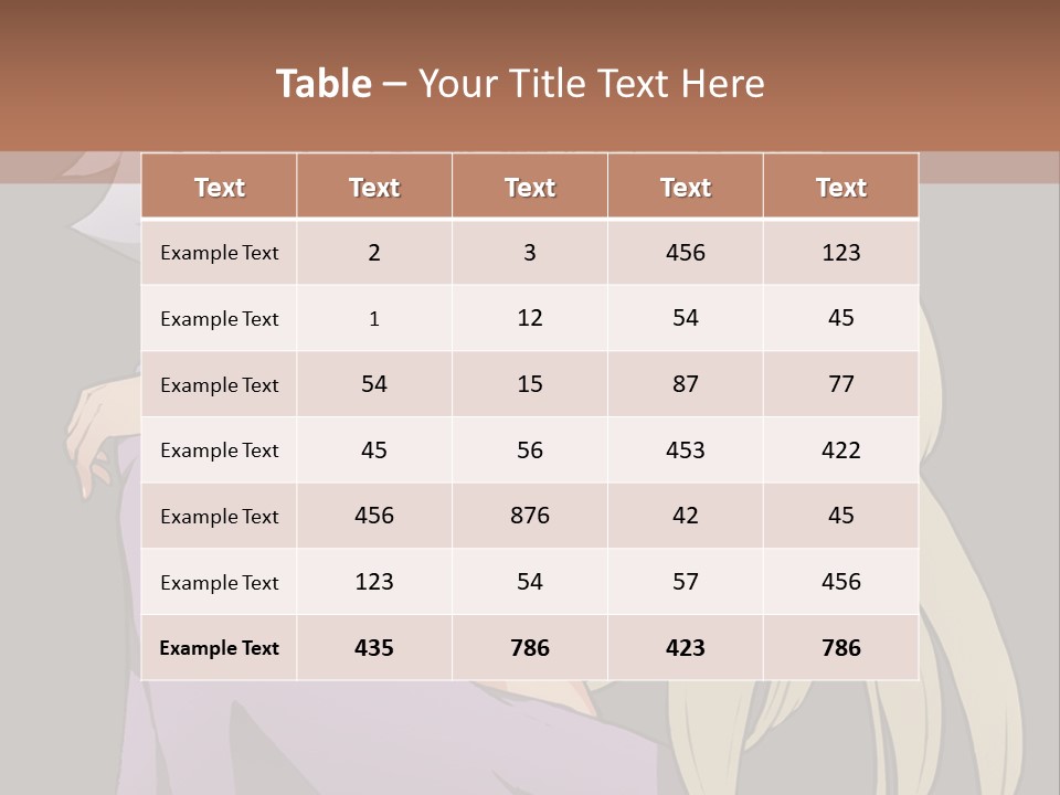 A Couple Of Anime Characters Hugging Each Other PowerPoint Template