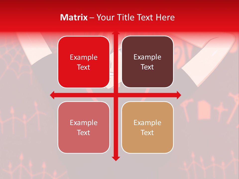 A Woman With Red Hair Is Holding Her Hands Behind Her Head PowerPoint Template