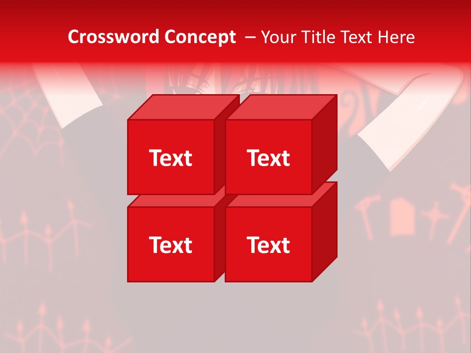 A Woman With Red Hair Is Holding Her Hands Behind Her Head PowerPoint Template