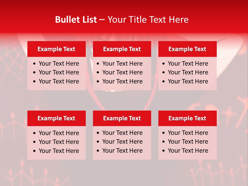 A Woman With Red Hair Is Holding Her Hands Behind Her Head PowerPoint Template