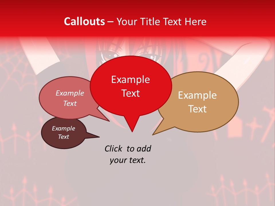 A Woman With Red Hair Is Holding Her Hands Behind Her Head PowerPoint Template