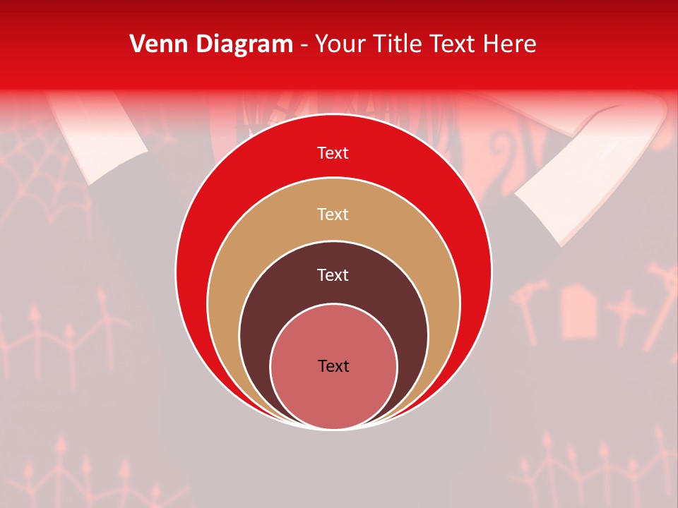 A Woman With Red Hair Is Holding Her Hands Behind Her Head PowerPoint Template