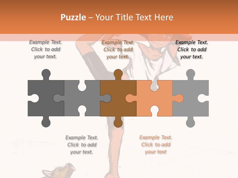 A Person Doing Yoga With A Dog On The Ground PowerPoint Template