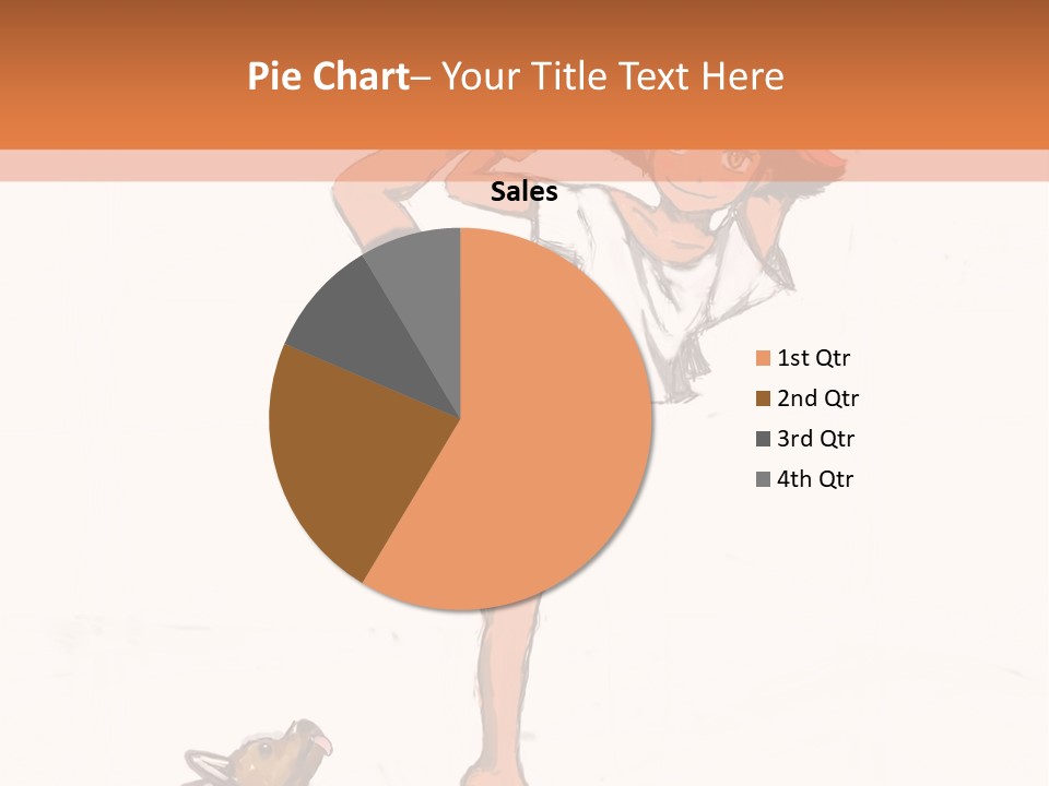 A Person Doing Yoga With A Dog On The Ground PowerPoint Template