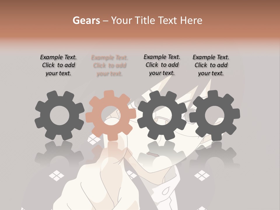 A Young Man With Black Hair And Glasses Is Looking At The Camera PowerPoint Template