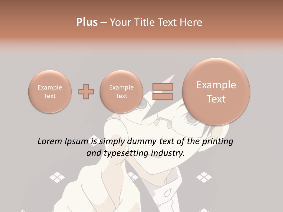 A Young Man With Black Hair And Glasses Is Looking At The Camera PowerPoint Template