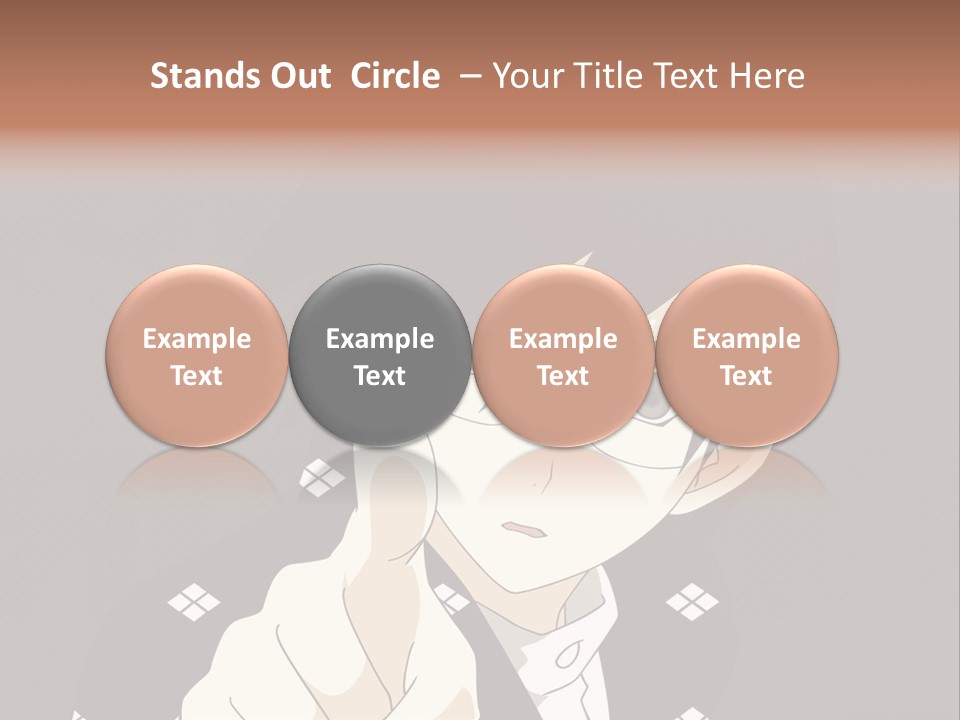 A Young Man With Black Hair And Glasses Is Looking At The Camera PowerPoint Template