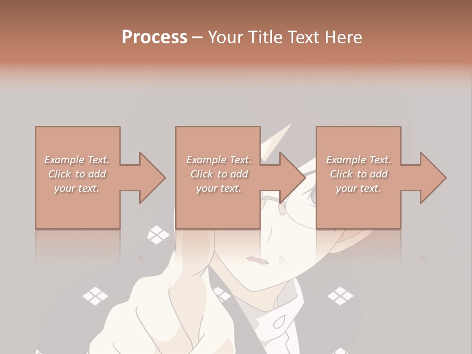 A Young Man With Black Hair And Glasses Is Looking At The Camera PowerPoint Template