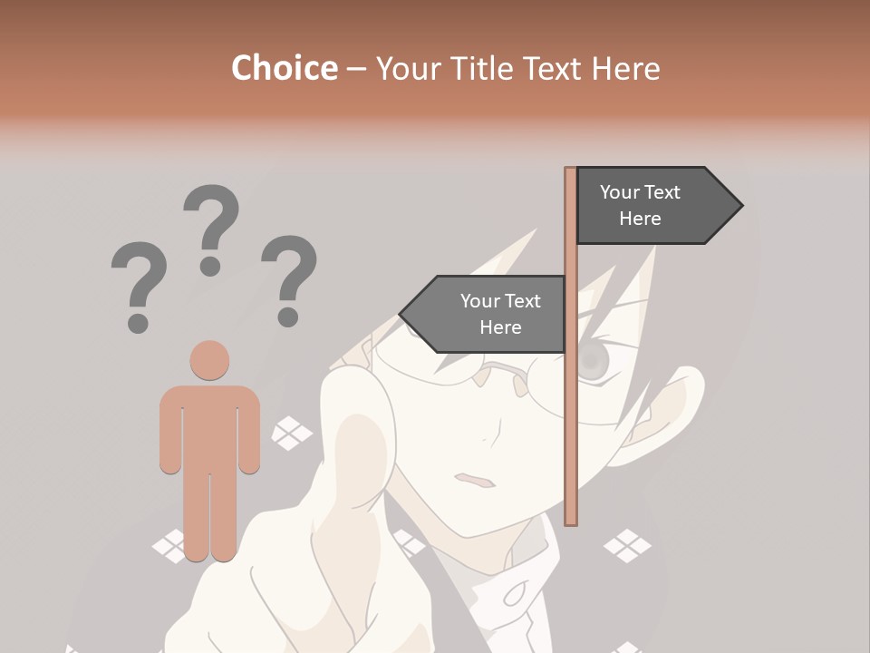 A Young Man With Black Hair And Glasses Is Looking At The Camera PowerPoint Template