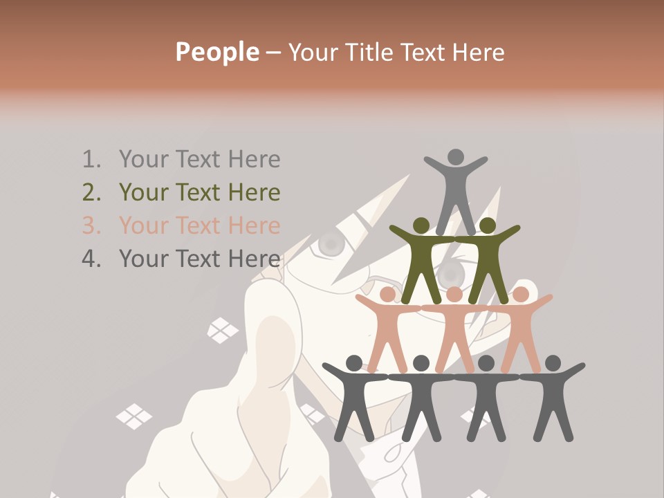 A Young Man With Black Hair And Glasses Is Looking At The Camera PowerPoint Template