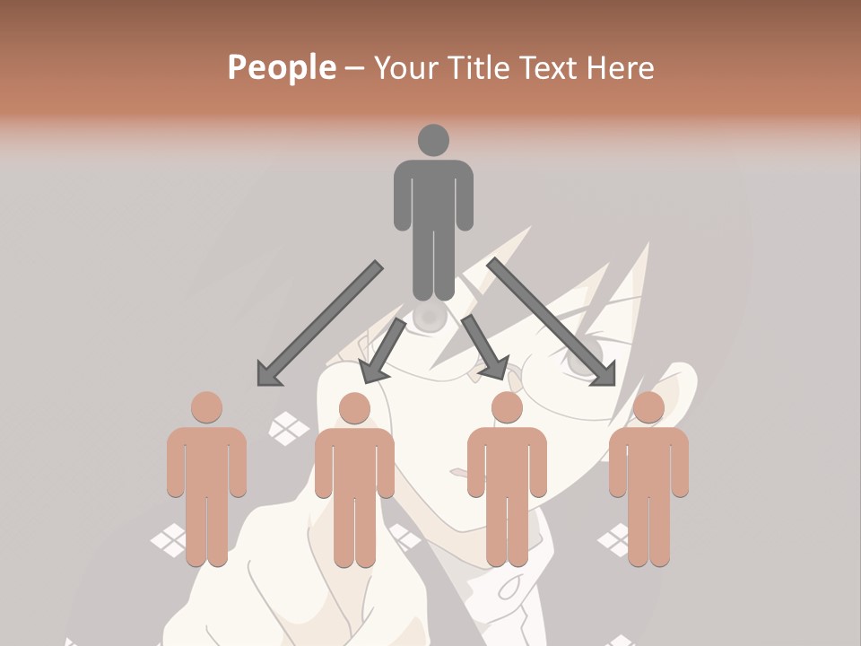 A Young Man With Black Hair And Glasses Is Looking At The Camera PowerPoint Template