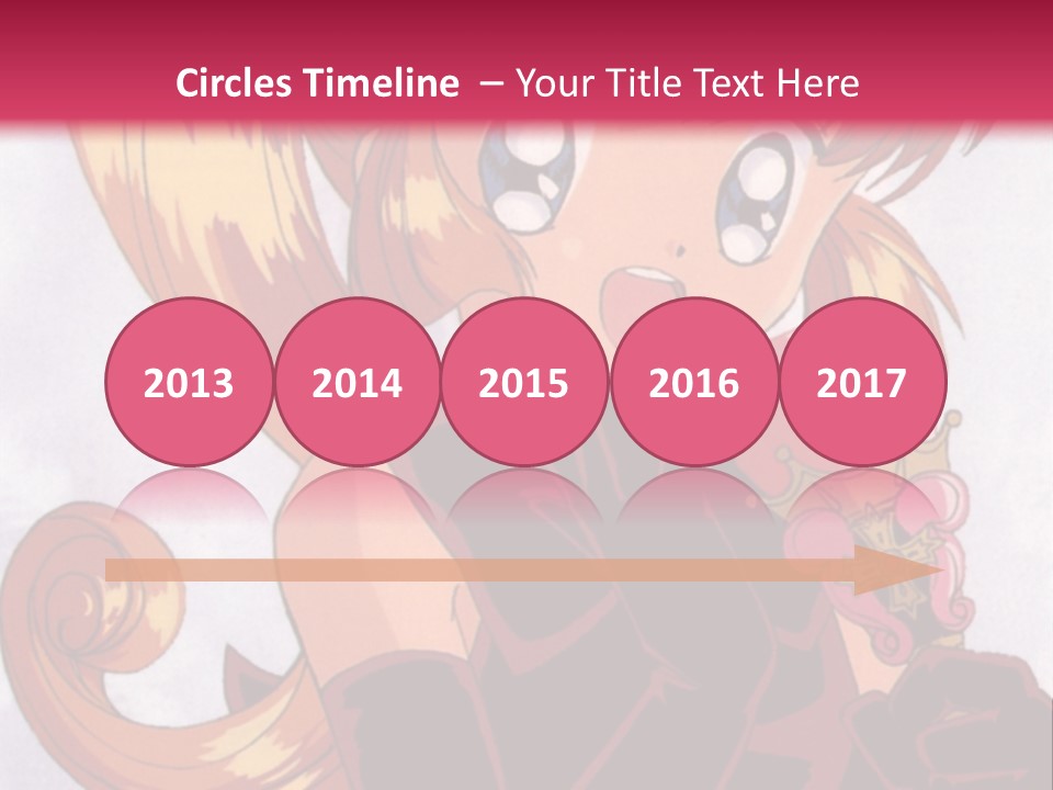 A Woman In A Pink Dress Holding A Rose PowerPoint Template