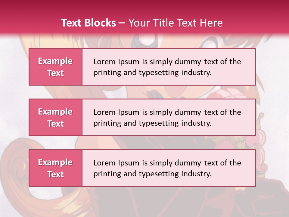 A Woman In A Pink Dress Holding A Rose PowerPoint Template