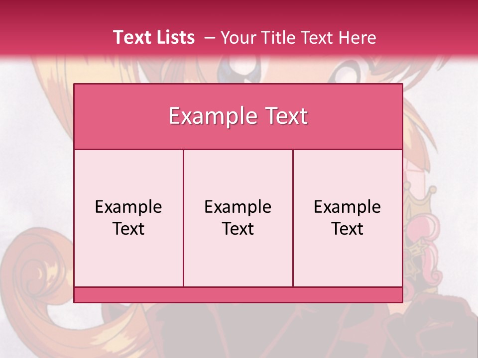 A Woman In A Pink Dress Holding A Rose PowerPoint Template