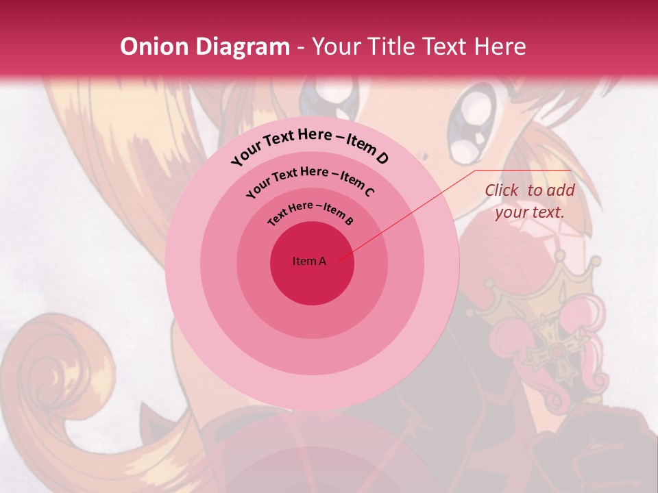 A Woman In A Pink Dress Holding A Rose PowerPoint Template