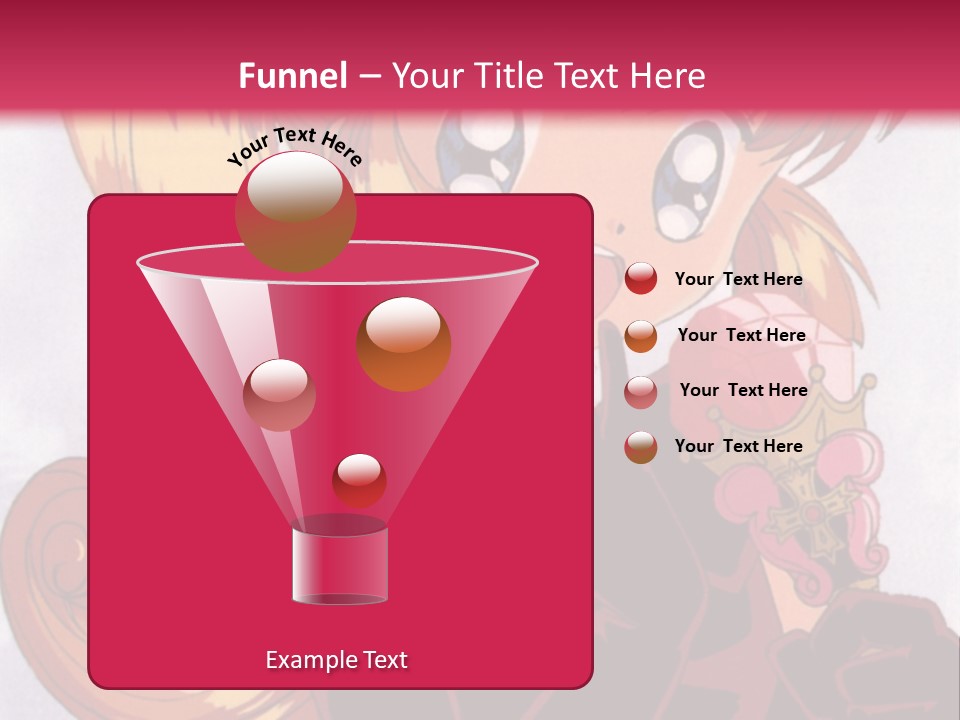 A Woman In A Pink Dress Holding A Rose PowerPoint Template