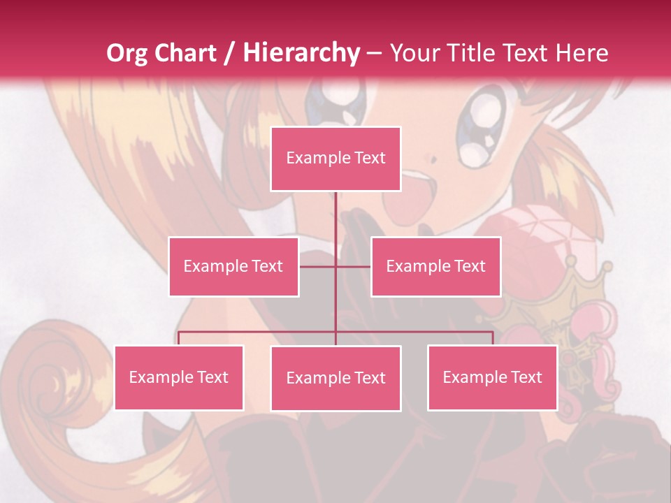 A Woman In A Pink Dress Holding A Rose PowerPoint Template