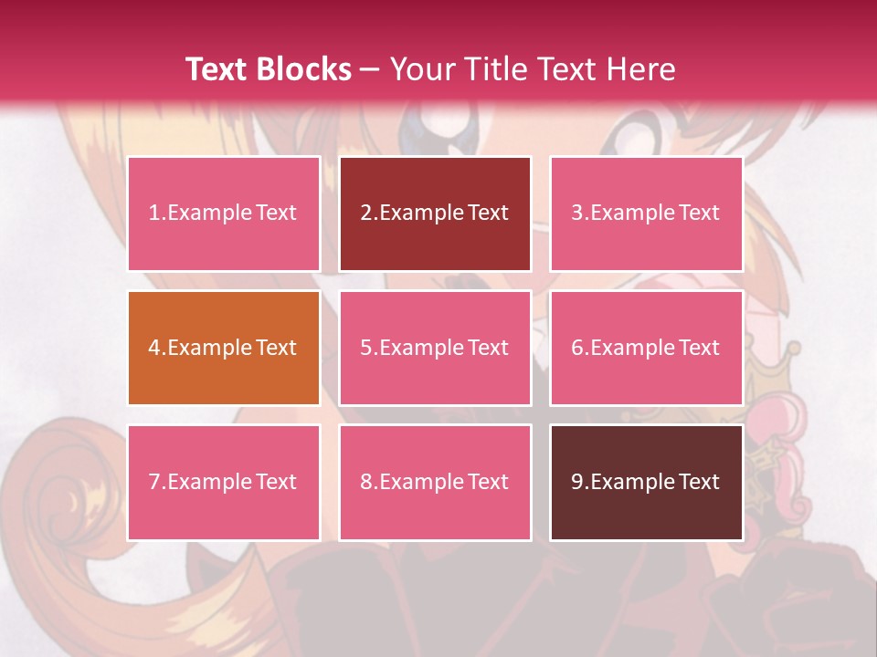 A Woman In A Pink Dress Holding A Rose PowerPoint Template