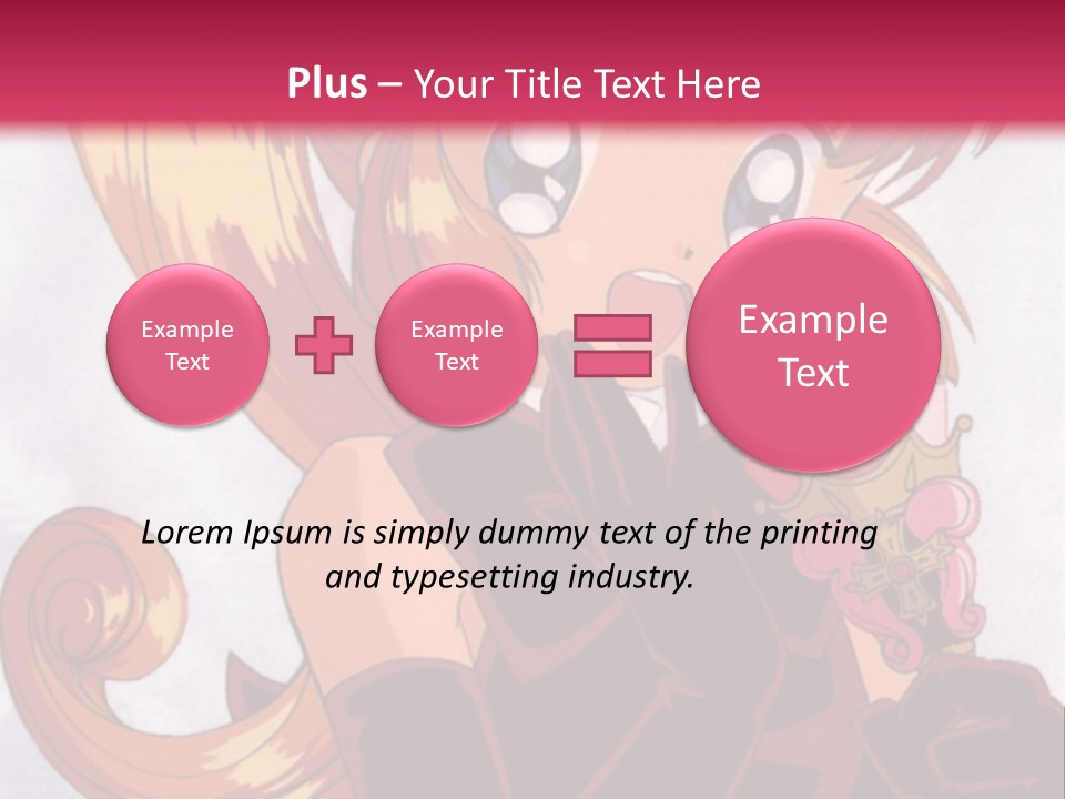 A Woman In A Pink Dress Holding A Rose PowerPoint Template