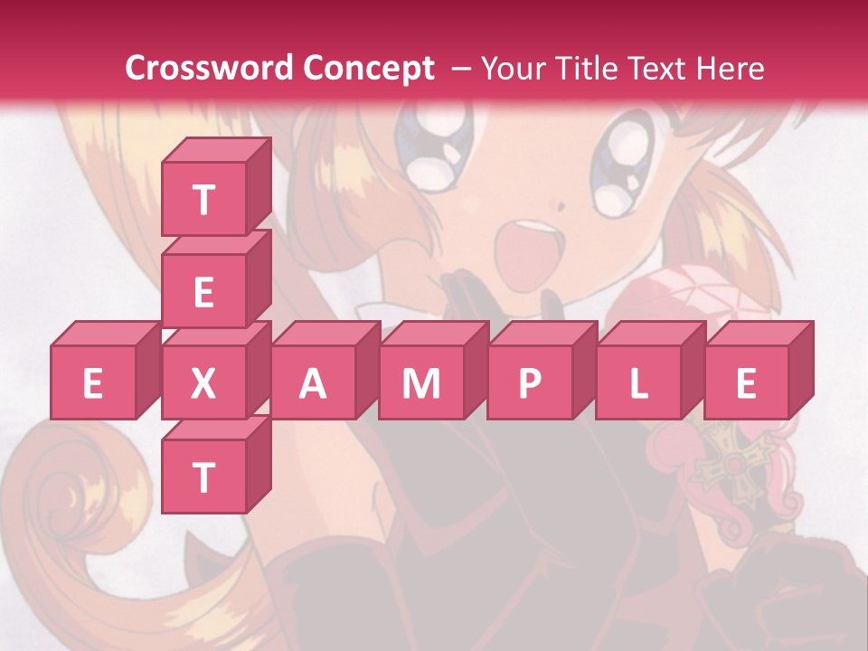 A Woman In A Pink Dress Holding A Rose PowerPoint Template