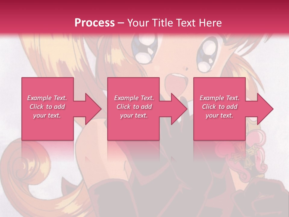 A Woman In A Pink Dress Holding A Rose PowerPoint Template