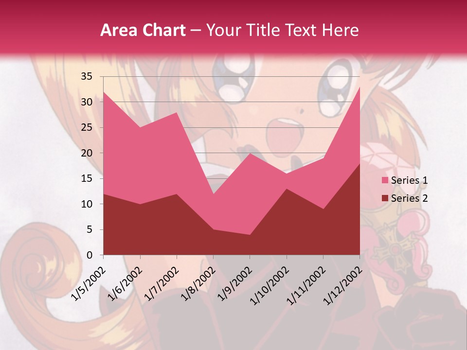 A Woman In A Pink Dress Holding A Rose PowerPoint Template