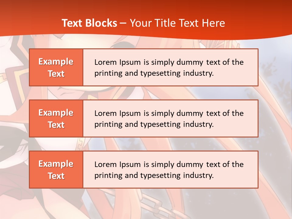 A Girl With Long Hair Is Standing In Front Of A Red Wall PowerPoint Template