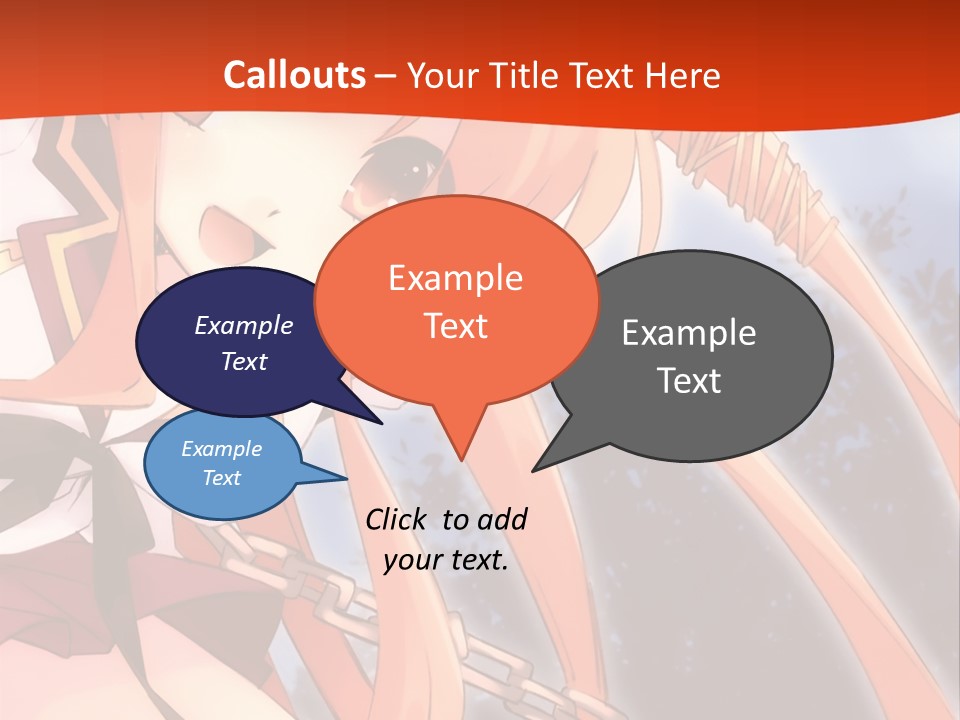 A Girl With Long Hair Is Standing In Front Of A Red Wall PowerPoint Template