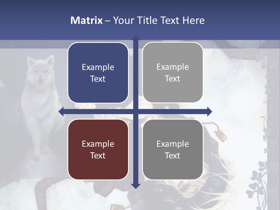 A Woman Laying On Top Of A Tree Next To A Cat PowerPoint Template