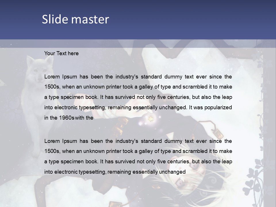 A Woman Laying On Top Of A Tree Next To A Cat PowerPoint Template