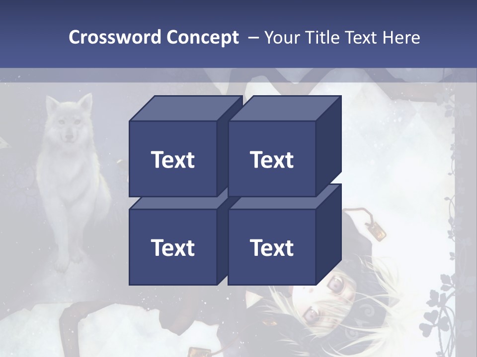 A Woman Laying On Top Of A Tree Next To A Cat PowerPoint Template