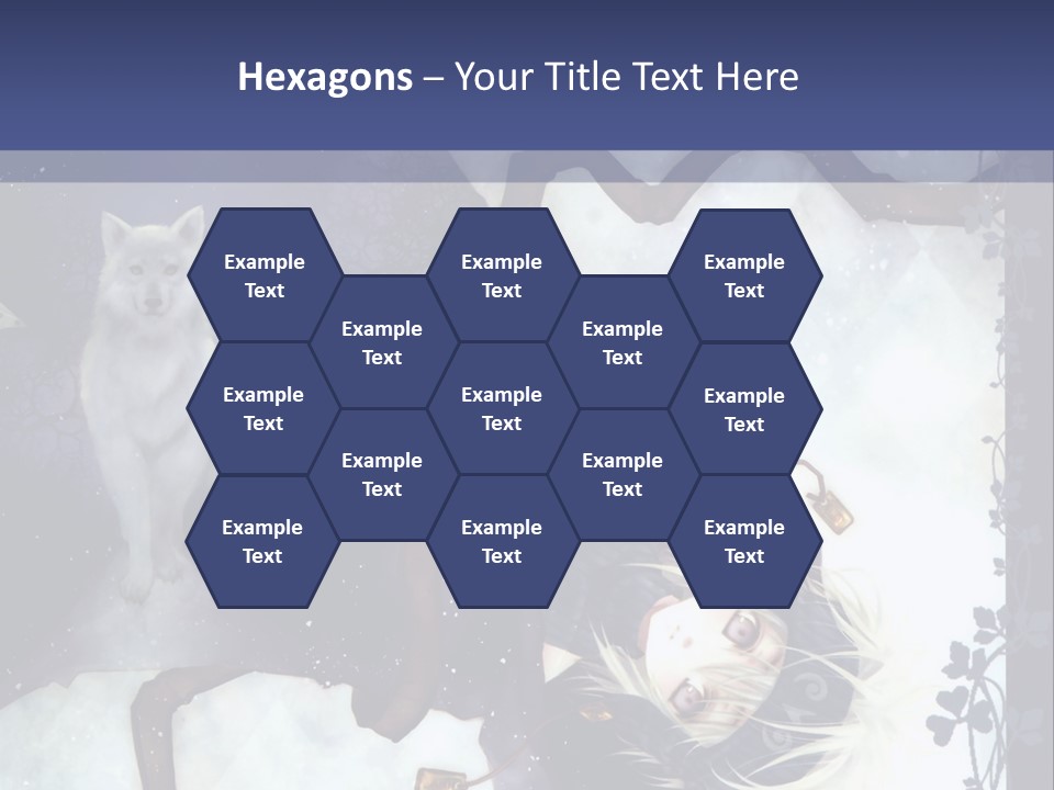 A Woman Laying On Top Of A Tree Next To A Cat PowerPoint Template