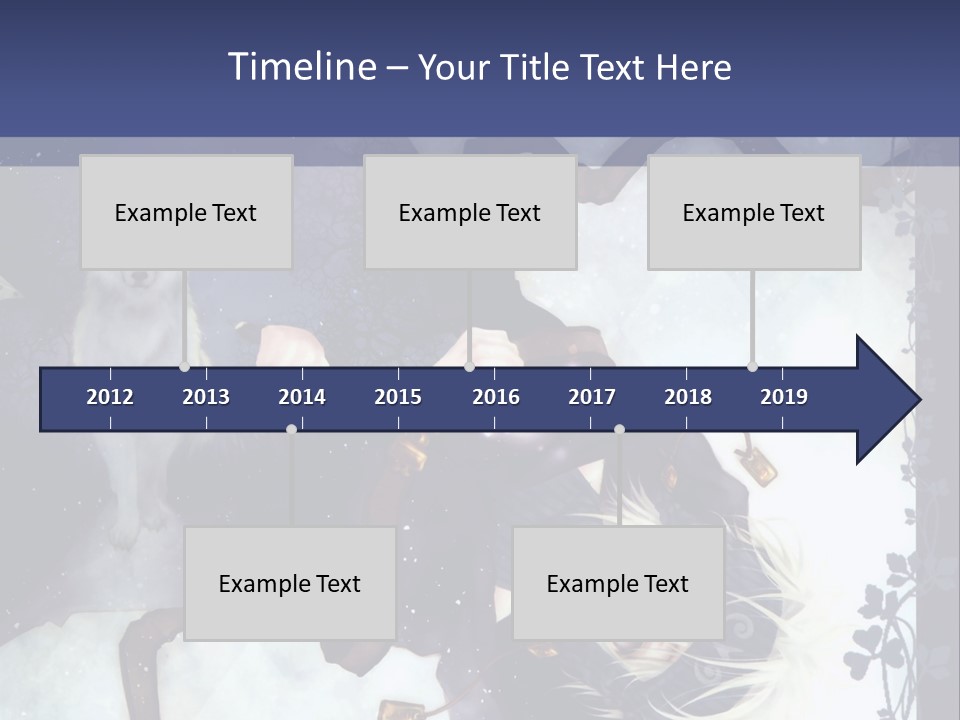 A Woman Laying On Top Of A Tree Next To A Cat PowerPoint Template