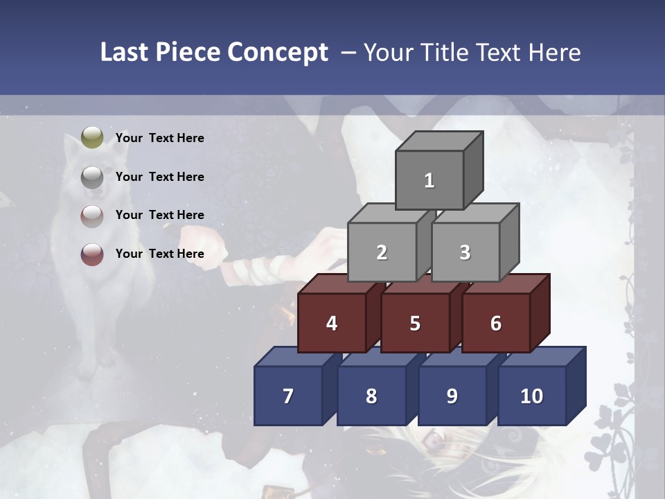 A Woman Laying On Top Of A Tree Next To A Cat PowerPoint Template