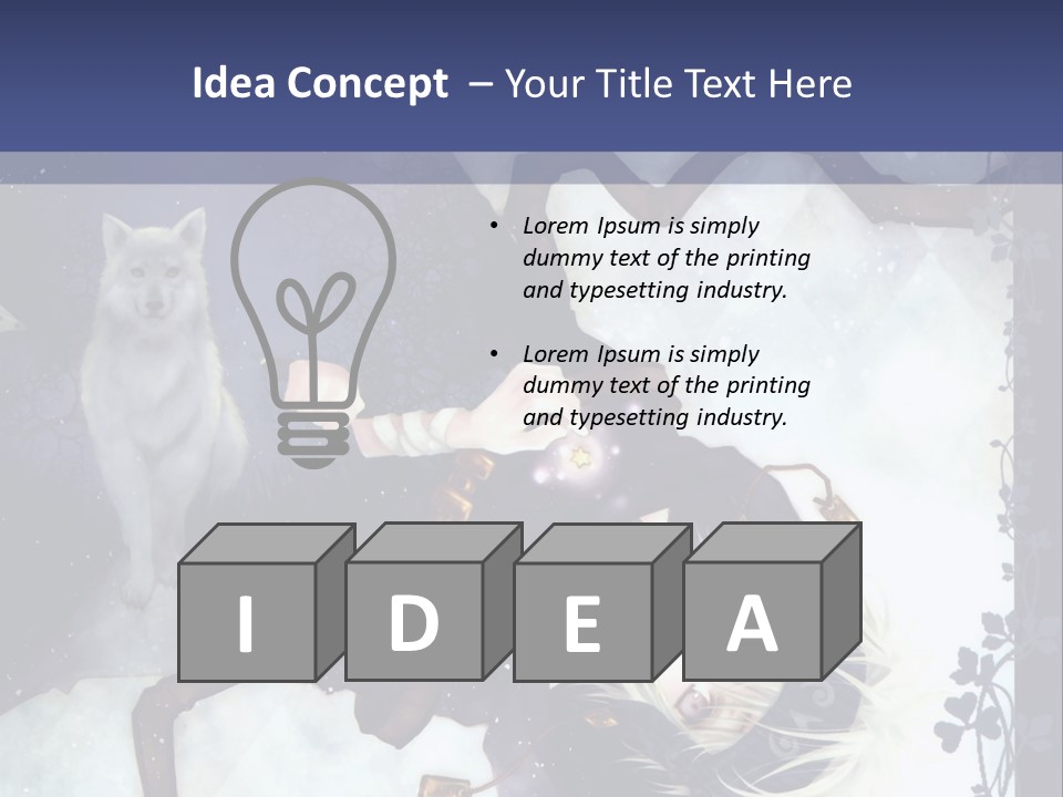 A Woman Laying On Top Of A Tree Next To A Cat PowerPoint Template